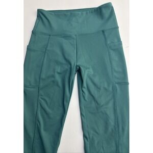 Woman's Bally Total Fitness High Rise Pocket Legging Size M Athletic Wear Yoga